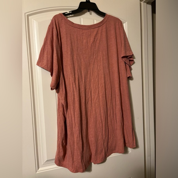 Torrid Girlfriend Tee - Signature Jersey Pumpkin Spice Weather Rusty Brown - Picture 6 of 9